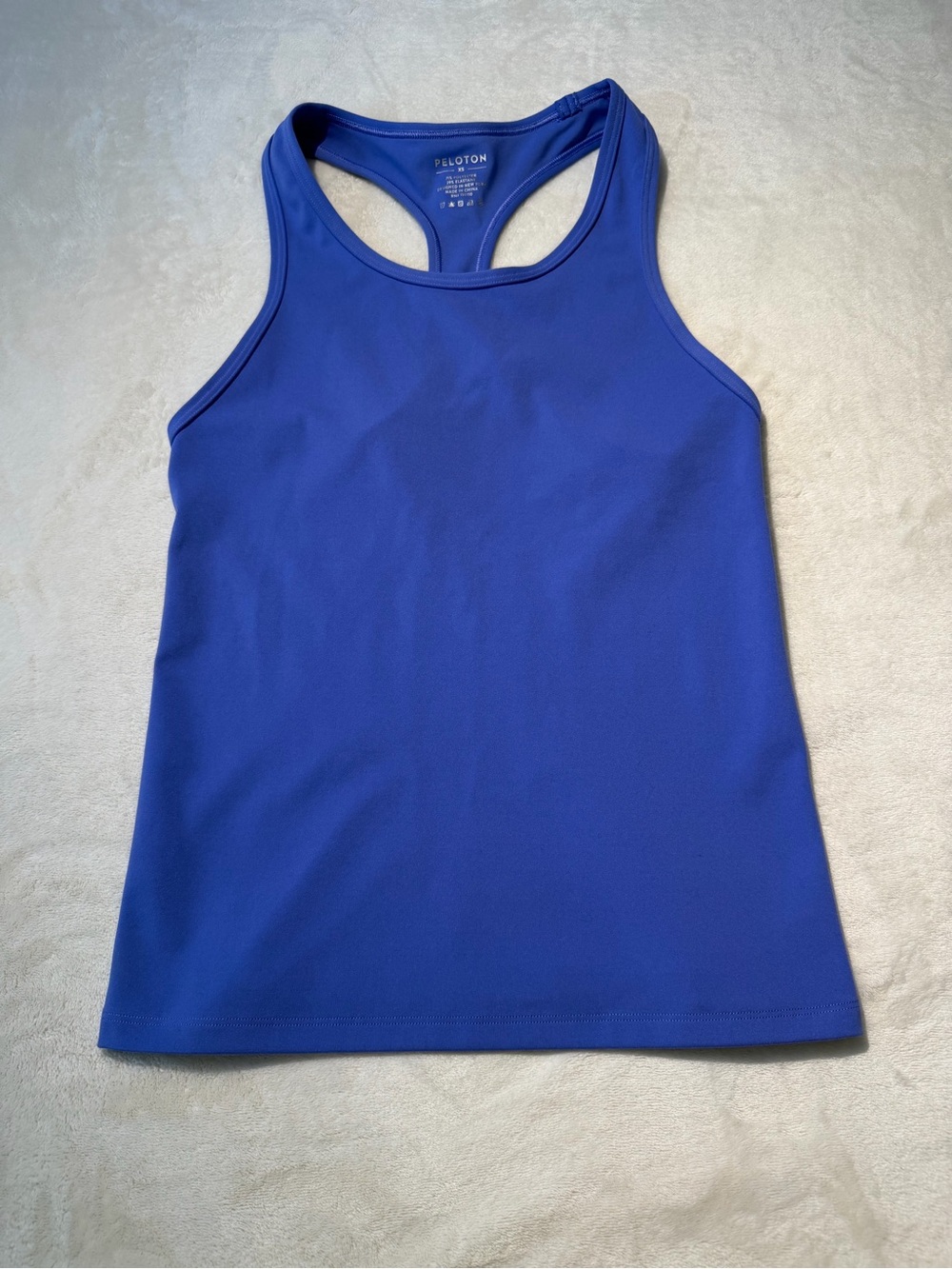 Peloton Periwinkle Racerback Performance Tank - Picture 2 of 7